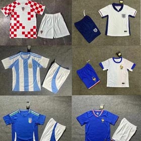 2024-2025 European National Team Maglia da calcio per bambini Set-1212  