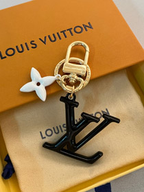 Louis Vuitton LV iniziali floreali portachiavi-3559  