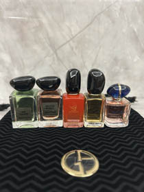 Armani profumo campione set di 5 con cordone borsa-3268  