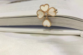 Van Cleef & Arpels Madre del diamante anello-3687  