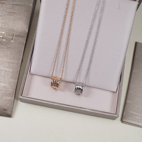 Bulgari primavera collana oro rosa mini collana-3763  