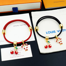 Louis Vuitton LV Cherry cuore Bracciale in filo-3812  