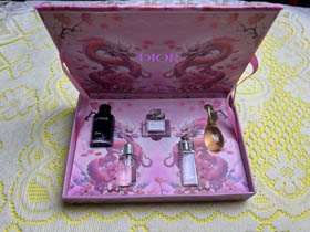 Dior Peach Blossom Dragon profumo campione set di cinque-3468  