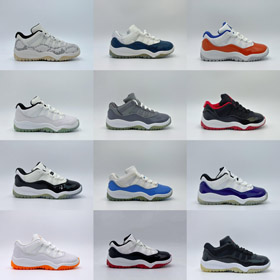 Giordania Air Giordania 11 Retro basso UNC scarpe da basket low-top per bambini-4114  