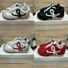 LOEWE Ballet Runner 2.0 Nylon e cuoio Bambini Scarpe da allenamento tedesche low-top-4165  