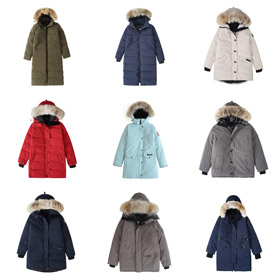 Canada oca Trillium cappuccio solido a manica lunga Parker impermeabile a prova di vento caldo giù giacca-4260  