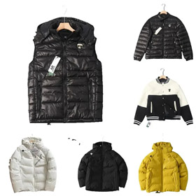 KARL LAGERFELD carattere distintivo stand collare zip-up maniche lunghe giù giacca-4267  