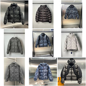 LOUIS VUITTON SS23 monocolore cappuccio a maniche lunghe con cerniera giacca in giù-4280  