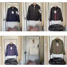 Moncler Evettes cappuccio giacca leggera con maniche lunghe-4344  