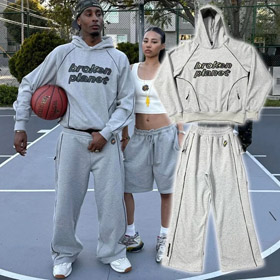 Broken Planet Hoodie Pantaloni Set-4476  