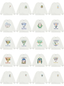 BLANCA PAR AVION Felpa di cotone nuova moda-4484  