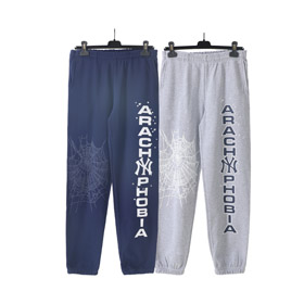 Sp5der spider web schiuma stampa sweatpants-4611  