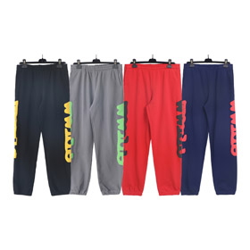 Sp5der schiuma stampata Terry sciolto Casual Sweatpants-4612  
