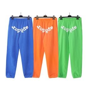 Sp5der spiderweb schiuma stampa sweatpants-4613  