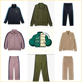 Aghi ricamati sport giacca Set-4758  