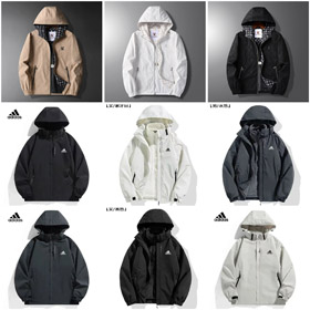 Louis Vuitton LV Adidas Casual Giacca con cappuccio-4822  