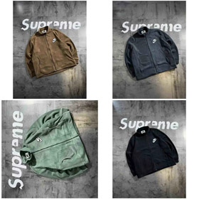 Nuova giacca in fleece calda e a fitting sciolto Nike-5080  