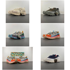 Moncler Trailgrip Amoeba Mesh Round-Toe Scarpe Casual Basso-Top Spesso-Venduto - 5114  