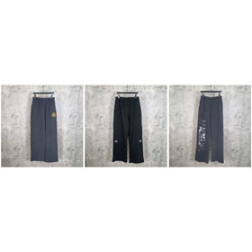 Balenciaga nuova collaborazione ricamati pantaloni da felpa lavati con patch logo-5332  
