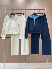 Miu Miu nuova tuta da ginnastica con cappuccio-5379  