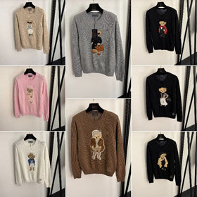 Nuovo Polo Ralph Lauren maglione con ricamo orso patch-5392  