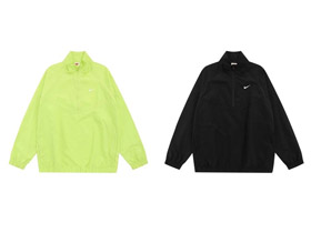 Stussy x Nike Collaborazione mezza zip giacca di protezione solare-5535  