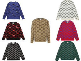 Gucci moda maglia crew collo jacquard maglione-5543  