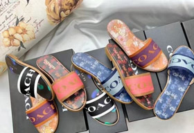 Coach ricamato logo pantofole-5676  