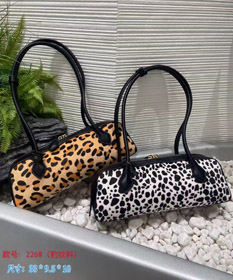 Alaia Le Teckel nuova monospalla leopardo stampa dachshund borsa-5838  