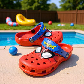 Nuovo Crocs Spider-Man Marvel collaborazione clogs-5969  