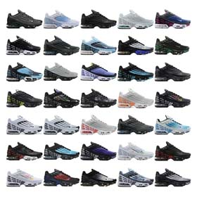 NIKE Air Max TN3 Cuscino III Estate Mesh Alzando Casual Uomini e Donne Full Palm Scarpe sportive tra