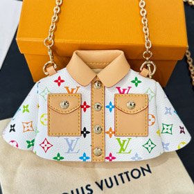 Louis Vuitton LV mini vestiti Crossbody borsa auricolare borsa rosso pacchetto-3658  