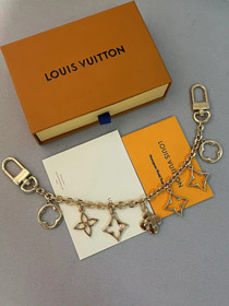 Louis Vuitton LV portachiavi a catena floreale con fascino-3921
